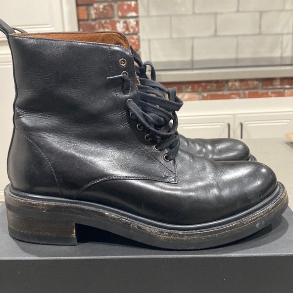 FRYE alice combat boot italy womens 10